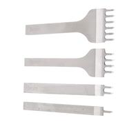 Steel Leather Hole Punches Craft Chisels Tool Leather Stitching Punches For Precise Punching And Leatherworking Projects Professional Stitching