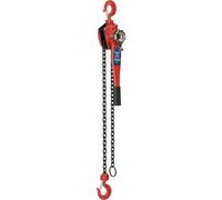 Steel Lever Hoist - 1500kg Max Capacity - Heavy Duty Brake - 1.5m Chain Length