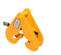 Steel Lifting Beam Clamp with Eye Flange Vertical Beam Clamps for Rigging Heavy Duty Steel Beam Clamp Tool Lifting Clamps （1T）