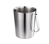 Steel Liquid Measure 2000ml Ounce ML Marks(1500ML) | for heavy-duty stainless, long-lasting use, 700ml size, smooth edges, replaces plastic glass alternatives