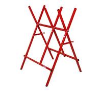 Steel Log Saw Horse, foldable and adjustable, 27 cm log capacity (584145)