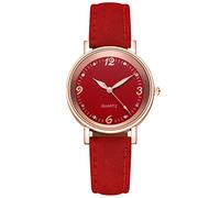 Steel Luxury Watch Casual Watch Quartz Stainless Watches Bracele Dial Women's Watch Wind up Watches for Women No Battery (D, One Size)