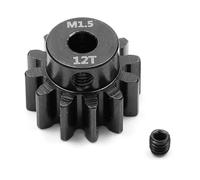 Steel M1.5 12T-18T Motor Gear Pinion Gear RC Upgraded Parts for TRAXXAS ARRMA LOSI RC Car (12T)