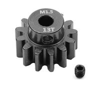 Steel M1.5 12T-18T Motor Gear Pinion Gear RC Upgraded Parts for TRAXXAS ARRMA LOSI RC Car (13T)