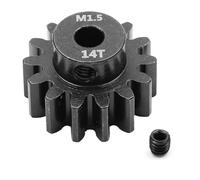 Steel M1.5 12T-18T Motor Gear Pinion Gear RC Upgraded Parts for TRAXXAS ARRMA LOSI RC Car (14T)