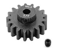 Steel M1.5 12T-18T Motor Gear Pinion Gear RC Upgraded Parts for TRAXXAS ARRMA LOSI RC Car (17T)