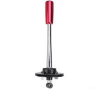Steel-Made Adjustable Shift Knob for BMW E30 E36 E46 E34 E39 E6x Z3 Supporting Performance Driving and Drifting Through Custom Length Tuning (Red)