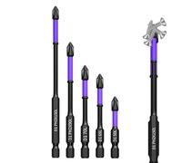 Steel Magnetic Drilling Bit Set - Precision Screwdriver Bits, Strong Magnet Bits for Stability | 1/4 Inch Hex Drill Bits, im Driver Accessories