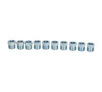 Steel Male Brake Pipe Union Fittings 5/8” x 18 UNF for 3/8" Brake Pipe 10pc