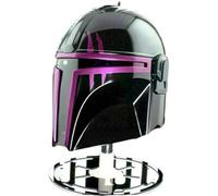 Steel Mandolorian Helmet Bobba Fett Black Series Star War's Helmet With Inner Liner Best For Gift, Standard.