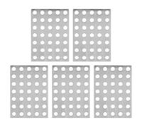 Steel Mending Plate Set for Robots Wood Repair, Anti Flat Brace Corner
