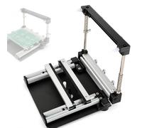Steel Mesh Solder Paste Printing Table, Adjustable Thickness PCB Stencil Printer, Aluminum SMT Soldering Station for Precise PCB Assembly