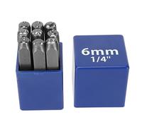 Steel Metal Stamp Set 9 Digital Patterns DIY Plastic Box Packaged High Carbon Steel Professional Punch Set Jewelry Craft Stamping