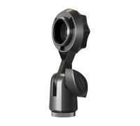 Steel Microphone Holder - Universal Shockproof Stand, Stable Desktop Support, Compact Folding Frame, Versatile Gear Part | Reliable Recording Accessory Streaming Men Women Podcasting Broadcast