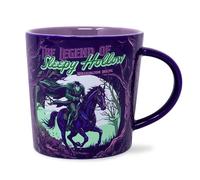 Steel Mill & Co. 14 oz Ceramic Coffee Mug, The Legend of Sleepy Hollow | Bold Gothic Artwork, Washington Irving Literary Tea Cup with Large Handle for Book Lovers & Spooky Decor