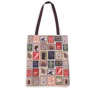 Steel Mill & Co. Canvas Tote Bag, Jane Austen Stamps