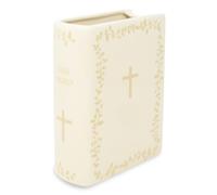 Steel Mill & Co. Ceramic Book-Shaped Vase, The Word
