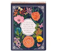 Steel Mill & Co Large Top Spiral Notebook College Ruled, 11" x 8.5" with Durable Hardcover and 160 Lined Pages (The Secret Garden)