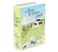 Steel Mill & Co Original Large Book-Shaped Decorative Vase, Ceramic Vases for Home Decor, Cute Bookshelf Decor, Unique Vase for Book Lovers, Anne of Green Gables