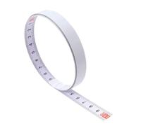 Steel Miter Track Tape Measure Ruler for Woodworking - 10mm Wide Metric Scale Left/Right Reading -Backed for Table Saws Router Tables Band Saws Miter Saws - 1 Pc 4m(4M L-R)