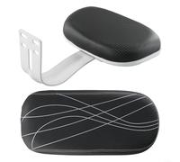 Steel-Mounted Rear Saddle With Back Support And Handle Compatible With Standard Mountain Bike Seat Posts And E-Bikes(black)