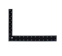 Steel Multipurpose Measuring Instrument with Easy to Read Scale for Professional Projects Precise Angles Leveling Check Carpentry Square Tool