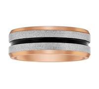 STEEL NATION JEWELRY Men's Cobalt Chrome Ring 8mm Bold Black Modern Design Band, cobalt, no gemstone