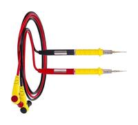 Steel Needle Multimeter Leads for Electrician Tool Replacement Multimeter Probes 110cm Length Antislip Multimeter Leads