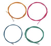 Steel Nickel Alloy 4-String Bass Strings, Won't Cut Your Hands Bass Strings, for Electric Bass for Instrument Bass Beginner