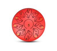 Steel Pan Drum Musical Instrument, 6 Inch 11 Notes Dolphin Tongue Drum, Handpan Drum Percussion Instrument For Children, Women, Music Lovers Beginner(G)