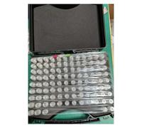 Steel pin Gauge Pin Gauge Set,101pcs/set,6-7 7-8 8-9 9-10MM,Step 0.01mm, Steel pin Plug,Gauge Measuring Tool,Hole(Range 9-10mm)