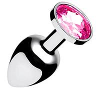 Steel Pink Butt Plug Diamond, Sexy AF! Anal Plug, Smooth Ass Plug, Sex Toy