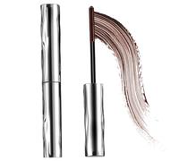 Steel Pipe Eyelash Primer Tubing Mascara Base, Waterproof Curling Fiber Lash Primer for Long Lasting Volume, Natural and Non-smudged, Brown