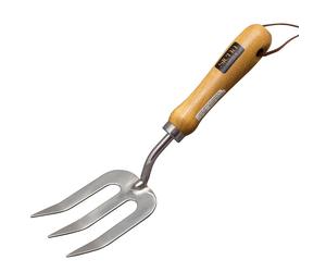 Steel Plant Fork Classicline Wooden Handle Fork Floral Small Device Garden Tools