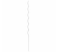 Steel Plant Support 150 x 0.6 x 0.6 cm Pack of 5 Silver Plant Stake Trellis Support Rod Tomato Rod Garden Pole for Bed Pot Stabilisation and Climbing Aid