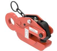Steel Plate Lifting Clamp, Big Jaw Opening 1-5T Alloy Steel Sheet Metal Lifting Clamp Plate Lifting Clamp Handling Lifting Equipment for Lifting and Building(1T)