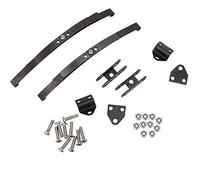 Steel Plate Spring Suspension Set for 1/10 RC Car, Compatible with Hsp Axial SCX10 D90 HPI, Metal Shock Absorber Kit with High Hardness and Rust