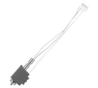 Steel Print Head Extruder Kit Assembled Print Hot End Kit High Speed Printing Hot End Nozzle Precise Control 3D Printer Extruder Print Head Kits with Sleeve and Heating Element for Kobra 3 Max
