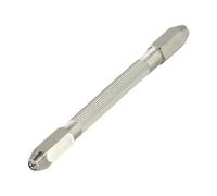 Steel Punch Pin Vice Set for Holding 0-3. mm Drill Bits, Double-Ended Reversible Collet Holder Kit for Watch Repair, Clock Maintenance & Preci