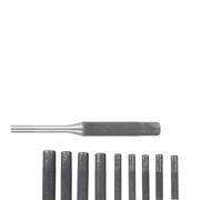 Steel Punch ROLL PIN Punch Set Long PIN Punch for Jewelers Watchmakers 9 Pieces | CR-V Material