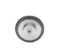 Steel quenching sprocket 未处理 Industrial gear,Pinion spur gear Spur Gear 1M110T Inner Bore 8/10/12mm Motor Gear Low Carbon Steel High Frequency Quenching(8mm)