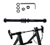 Steel Quick Release Skewer - Custom Adjustment, Replacement Axle Adapter for Bicycle Rear Wheel Trainer | Easy Installation Riding Accessory for C