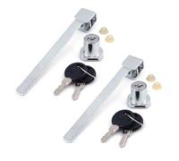 Steel Ratchets with 4 Sliding Glass Door Cabinet Display Simple Installation for Glass Cabinets Secure Cabinet