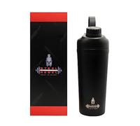 Steel Rebel - Protein Protein Double-Walled Insulated Shaker Stainless Steel with High-Quality Powder Coating - Ideal for Sports, Fitness and Home Workout - 900 ml BPA-Free