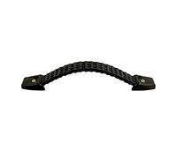 Steel Reinforced Strap Rubber Flight Case Handle Chain Effect Guitar Amp Strap-Black