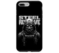 STEEL RESERVE Futuristic Armored Figure Case for iPhone 7 Plus/8 Plus
