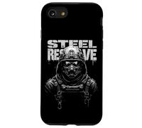 STEEL RESERVE Futuristic Armored Figure Case for iPhone SE (2020) / 7/8