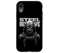 STEEL RESERVE Futuristic Armored Figure Case for iPhone XR