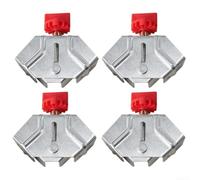 Steel Right Angle Woodworking Clamp 90-Degree Alignment, Strong Fixing Tool Welding, Frame Assembly & DIY Projects, Corner Holder with (A)