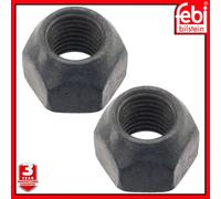 febi bilstein 46667 Wheel Nut for steel rim, pack of one, grau